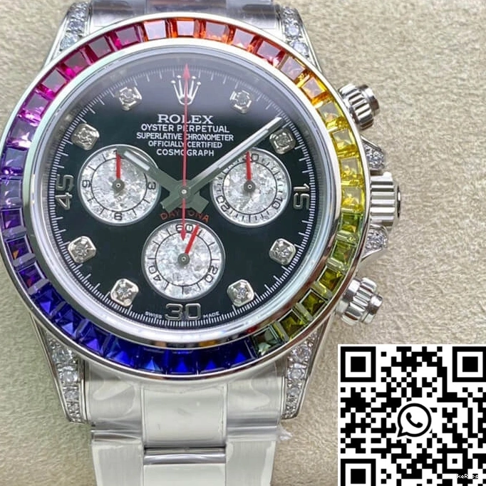116599 Dial TW Daytona Factory RBOW Diamond Rolex 0413